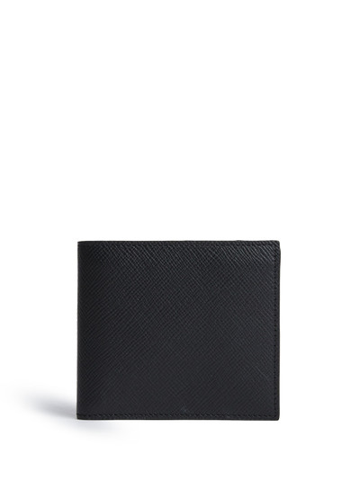 Smythson Panama bi-fold leather wallet outlook