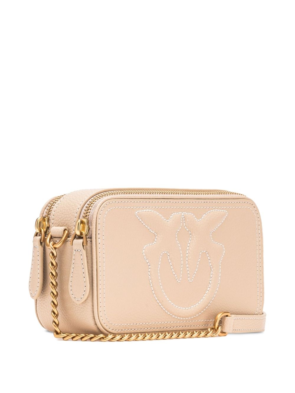 small logo-embossed cross body bag - 2