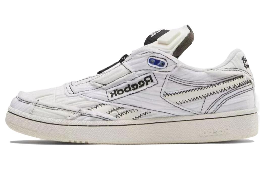 Reebok Market x Club C 85 Pump 'Chalk Black' 100069832 - 2