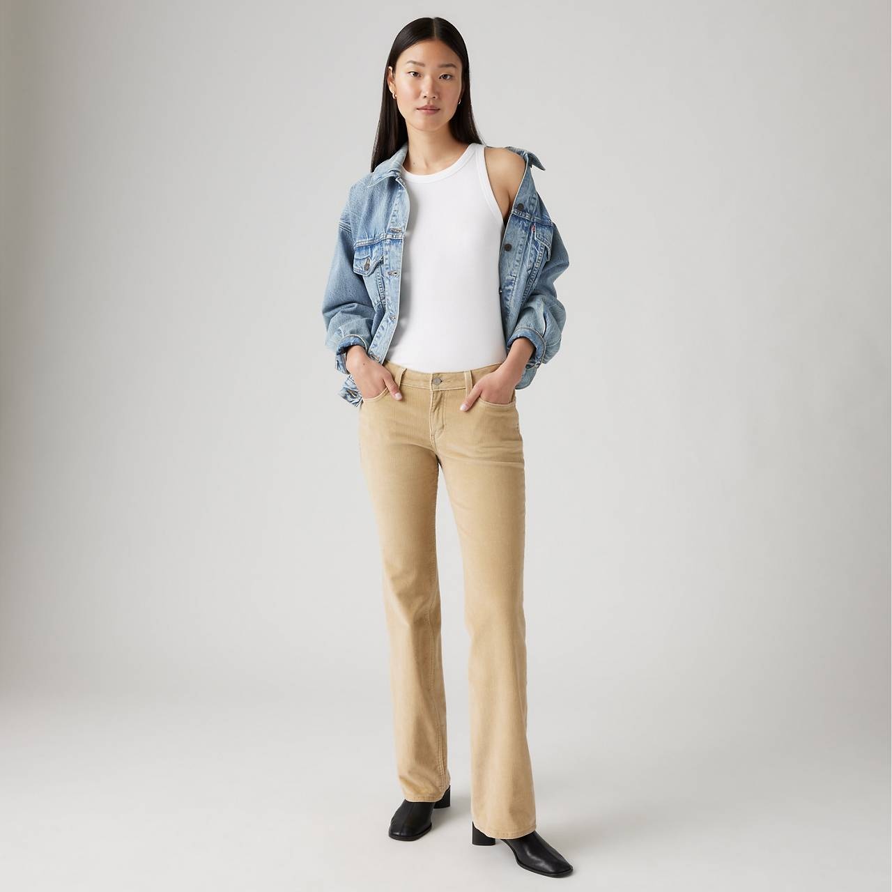 SUPERLOW BOOTCUT WOMEN'S JEANS - 3