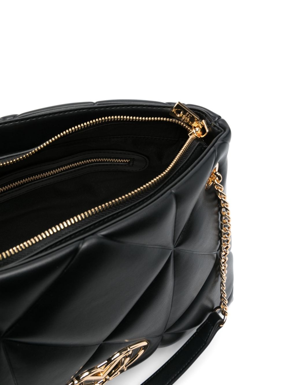 logo-plaque shoulder bag - 5