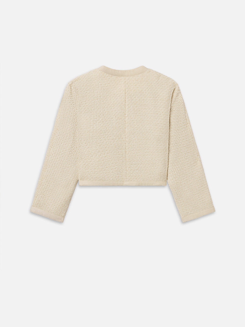 The Trim Jacket in Cream Multi - 5