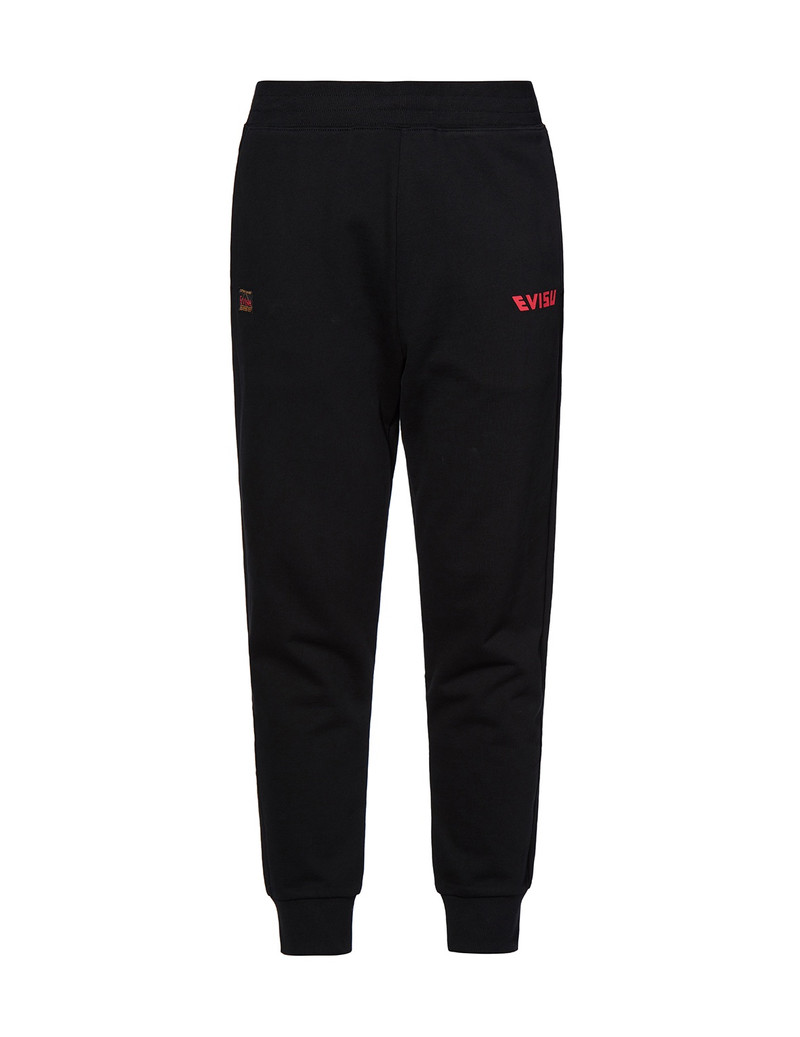 SEAGULL AND PATTERN COLLAGE PRINTED SWEATPANTS 1