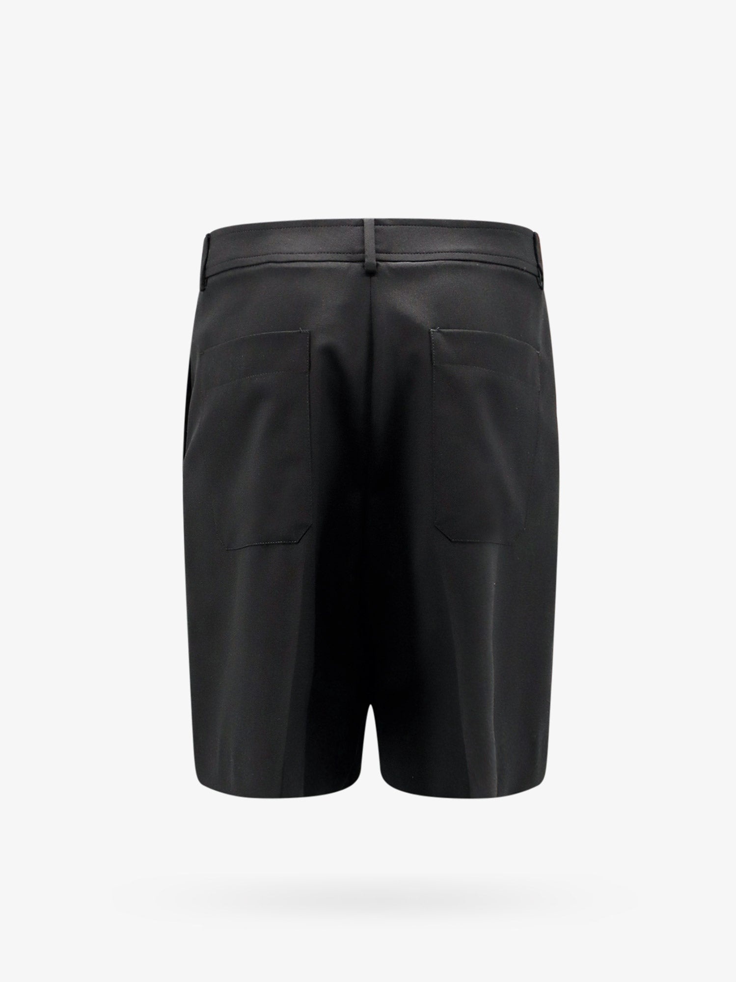 Valentino Man Beruda Shorts Man Black Bermuda Shorts - 2