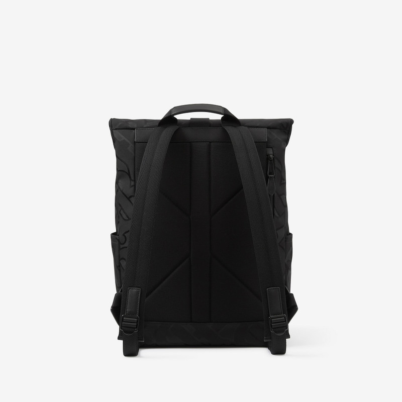 Burberry Monogram Jacquard Backpack outlook