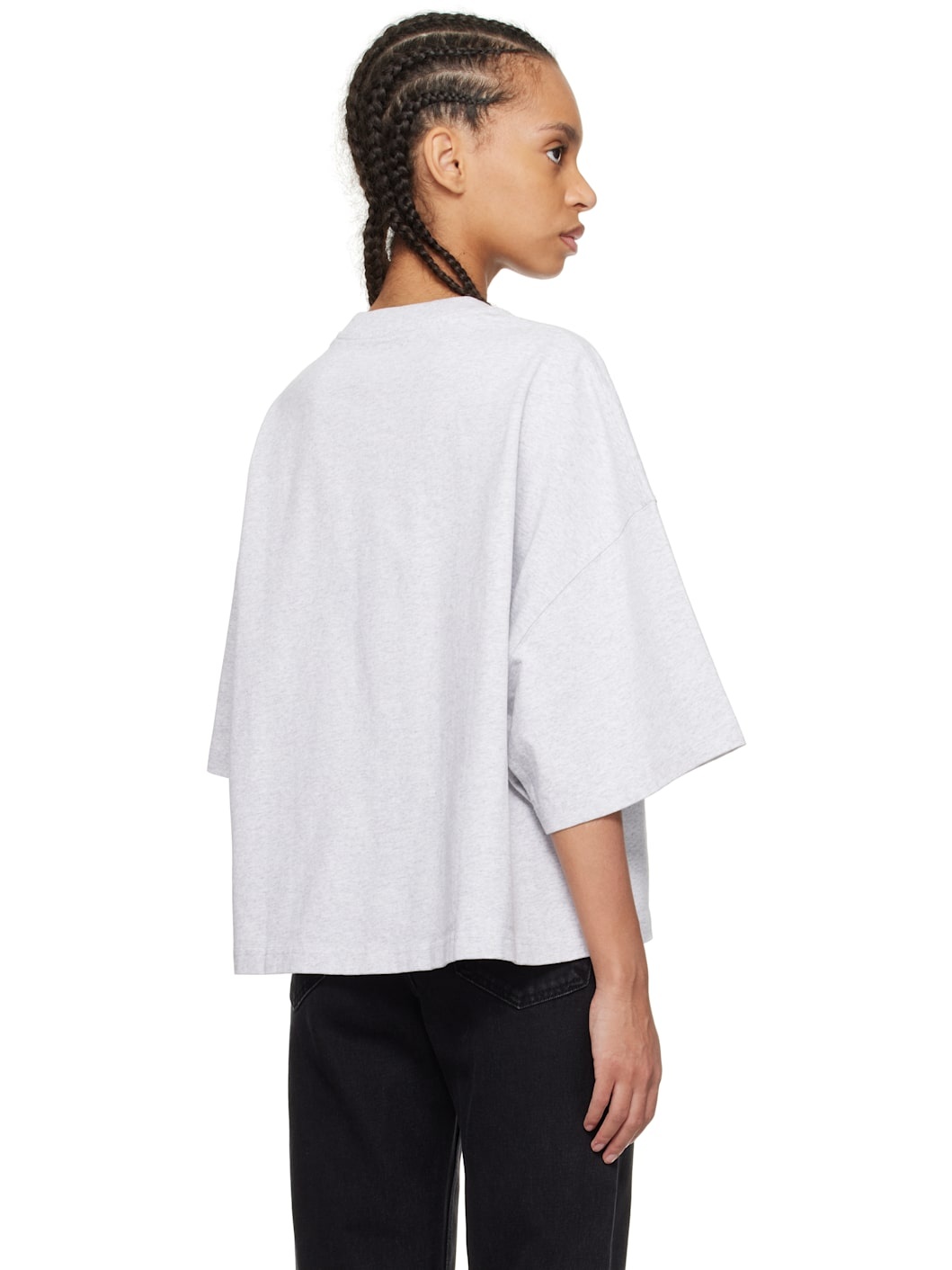 Gray 'The Corto' T-shirt - 3