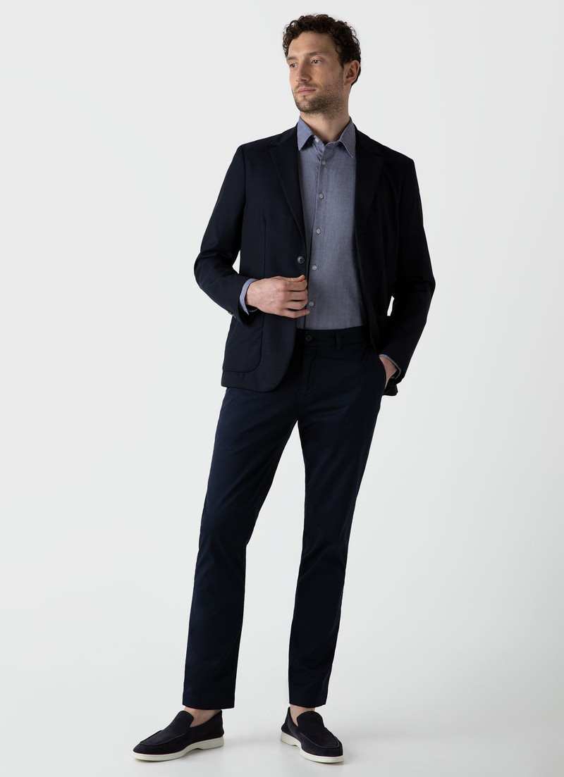 Sunspel Panama Blazer outlook
