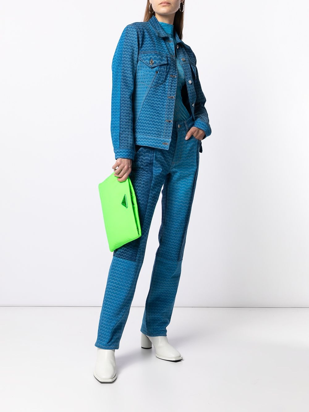 Moonfish Skin panelled jeans - 2