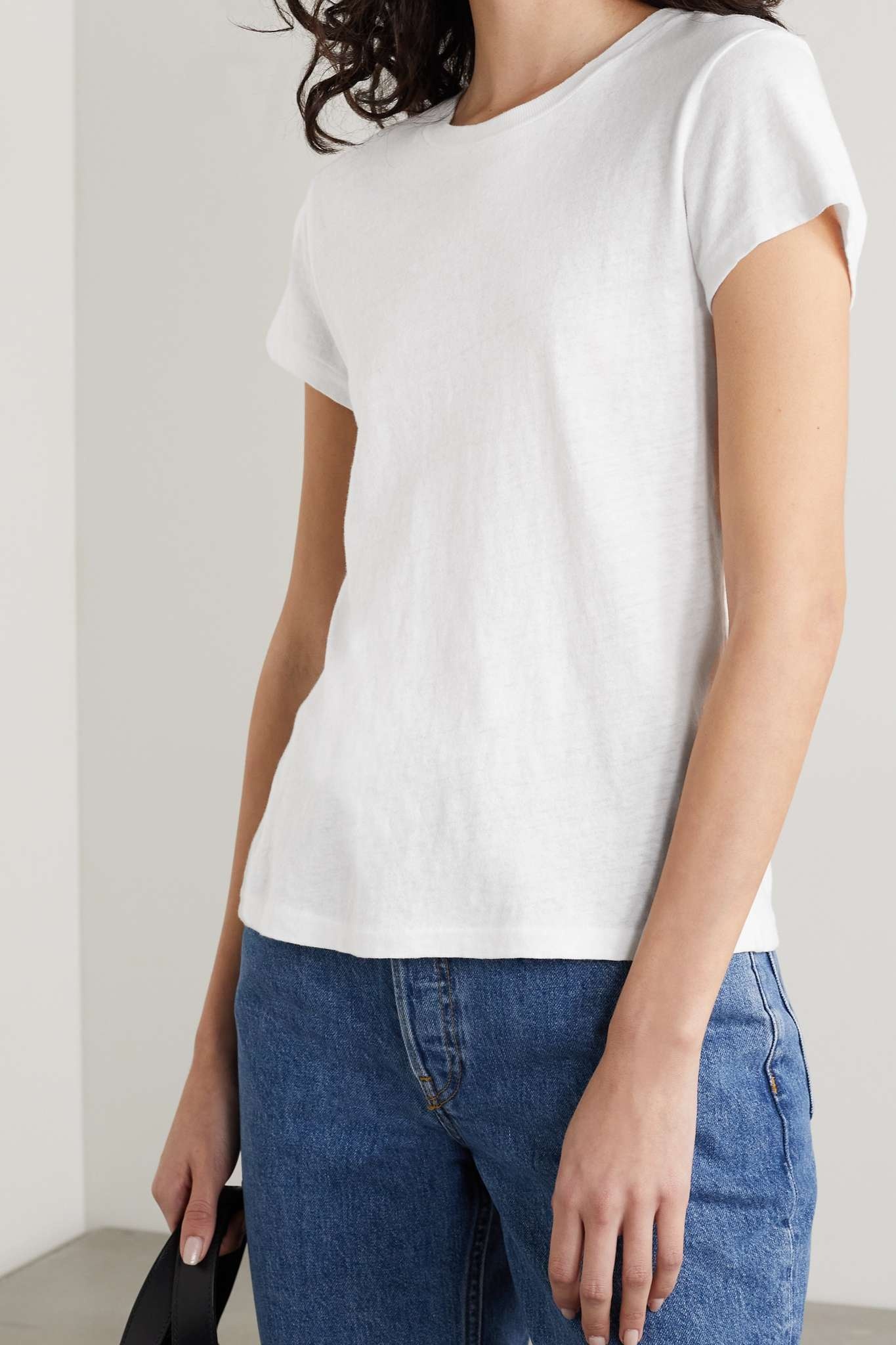 + Hanes 1960s cotton-jersey T-shirt - 3