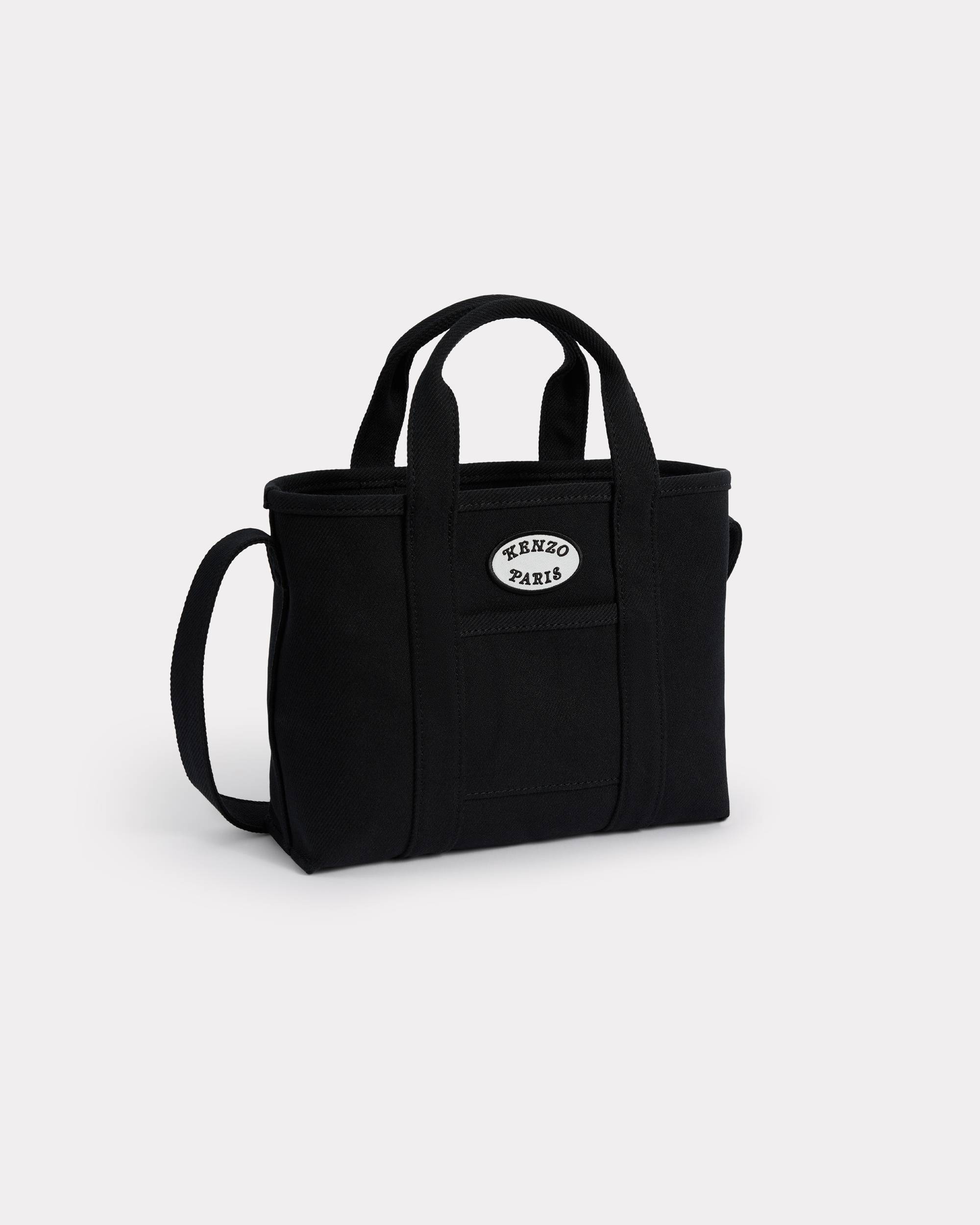 'KENZO VERDY MARKET' reversible small tote bag in canvas - 4