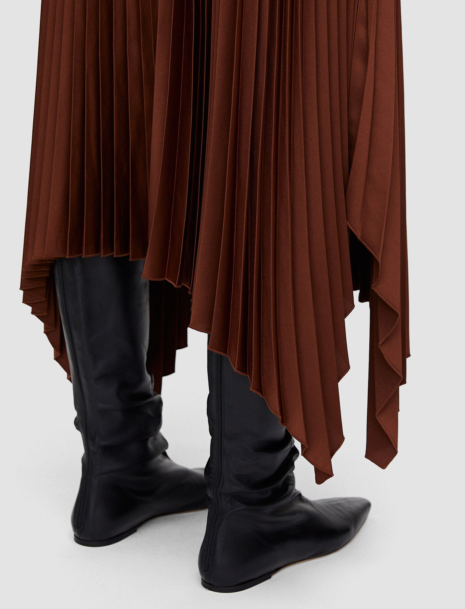 Knit Weave Plissé Ade Skirt - 5