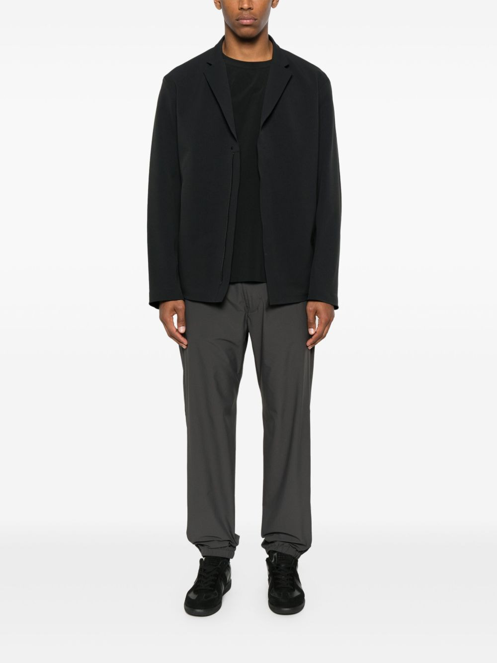 notched-collar blazer - 2