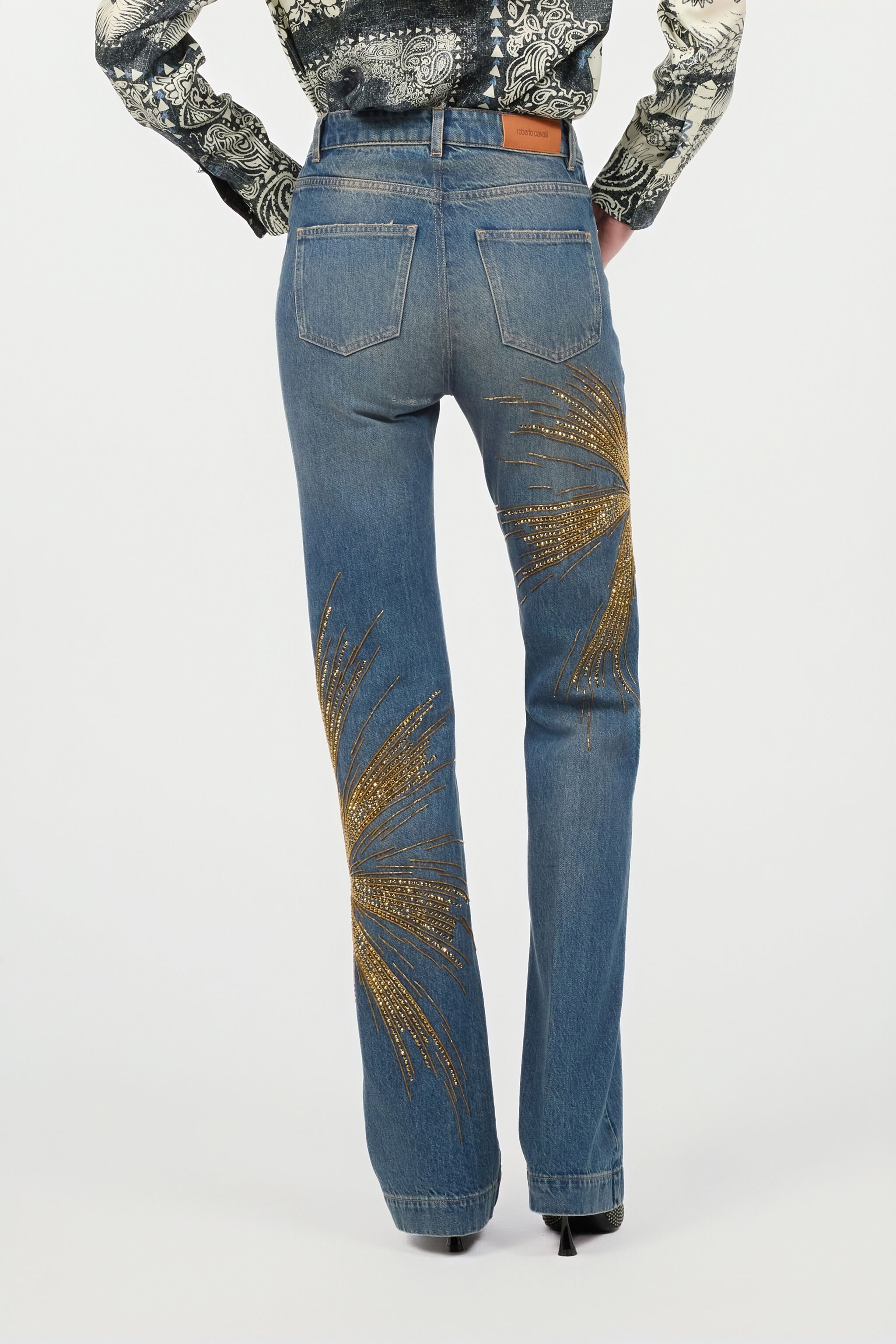 Jeans With Rhinestones - 4