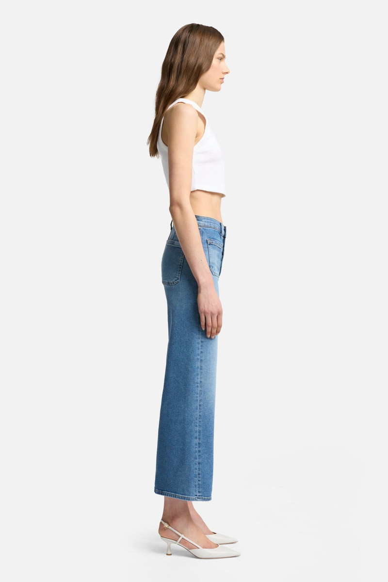 Luxe Vintage Ultra High Rise Cropped Jo in Fancy 6
