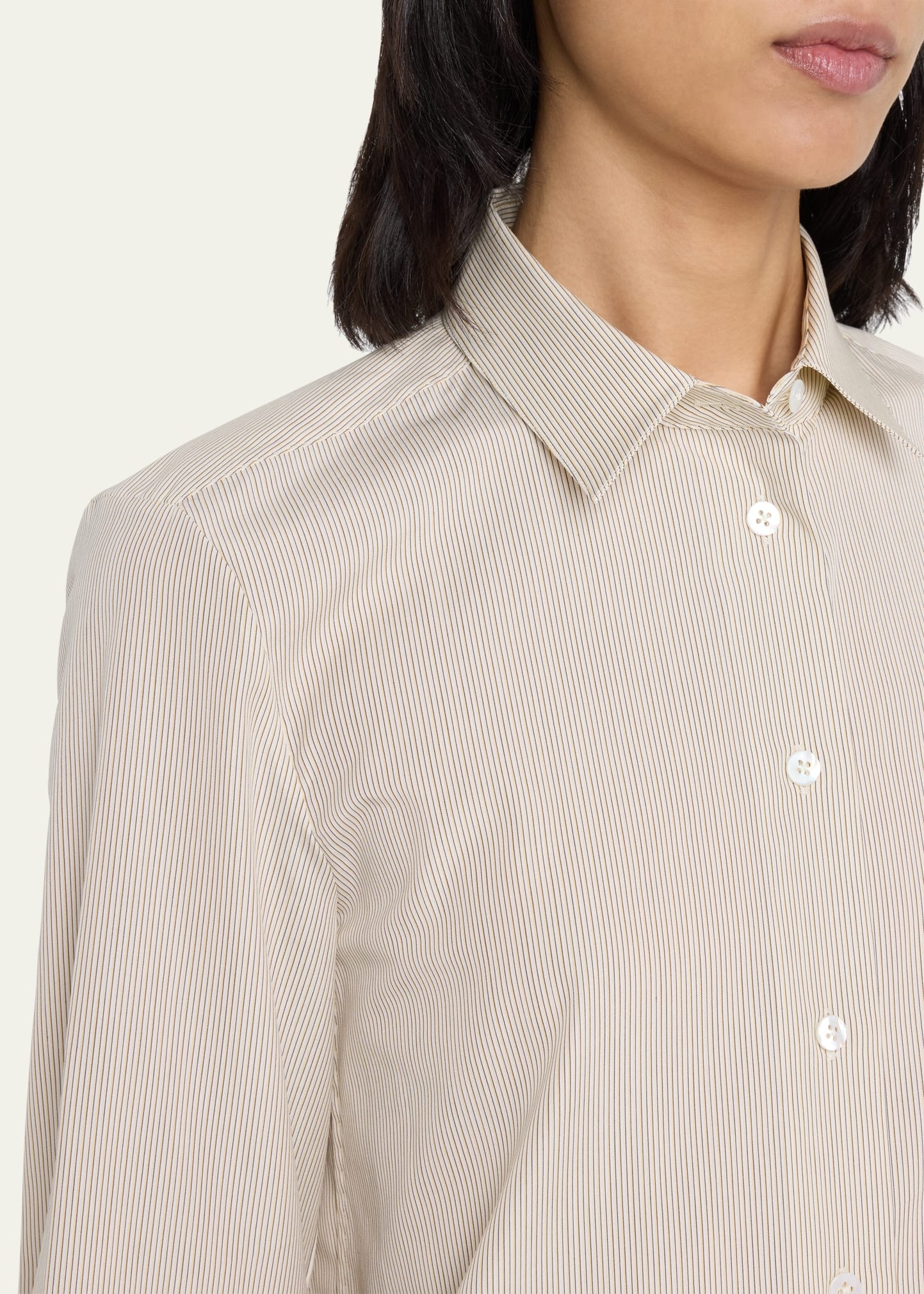 Sadie Striped Collar Shirt - 5