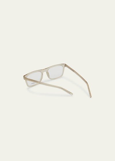 SAINT LAURENT Men's SL 547 Slim Rectangle Optical Glasses outlook