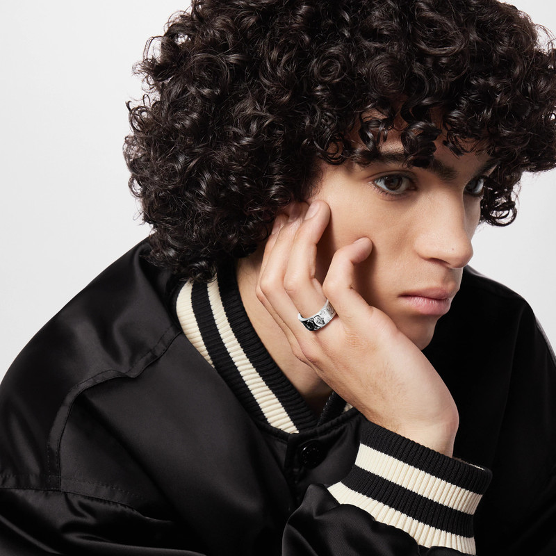 LV Mosaic Set of Rings 3