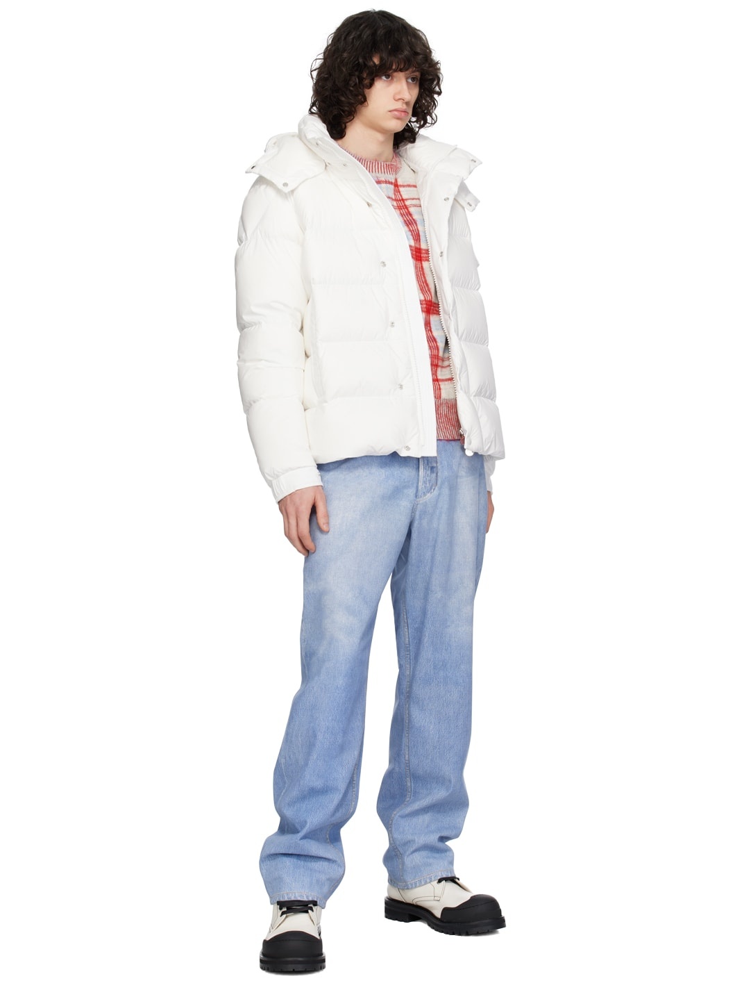 White Vezere Down Jacket - 5