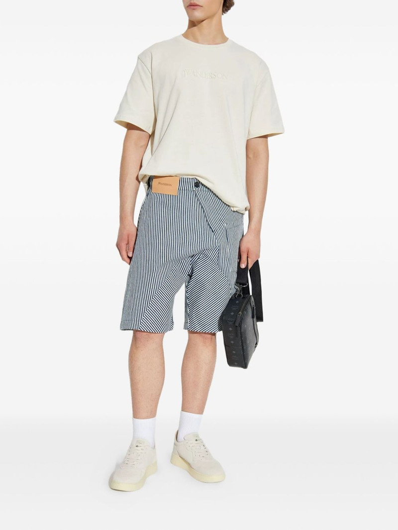 JW Anderson stripe panelled shorts outlook