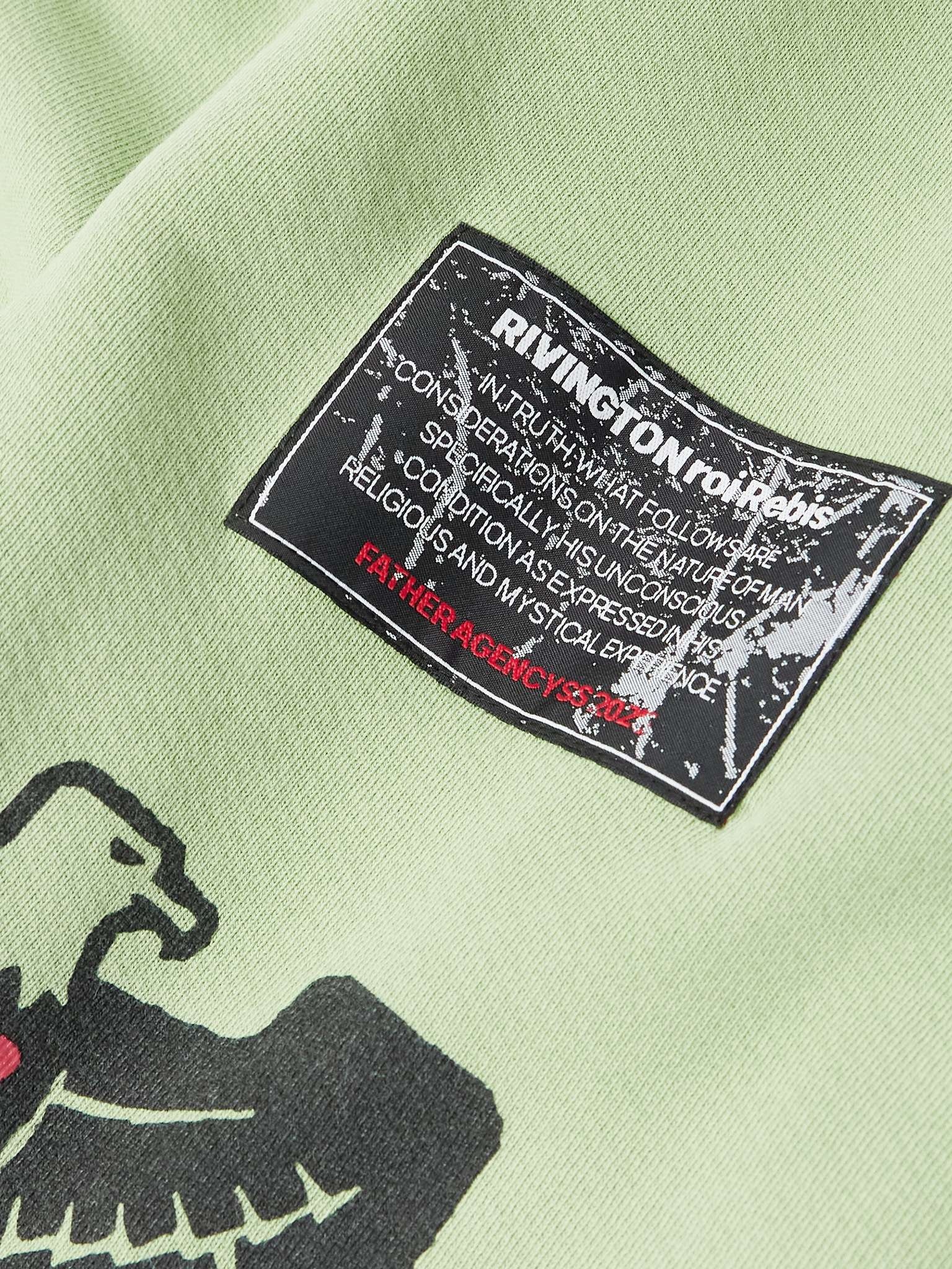Flag Logo-Appliquéd Printed Cotton-Jersey Sweatpants - 5