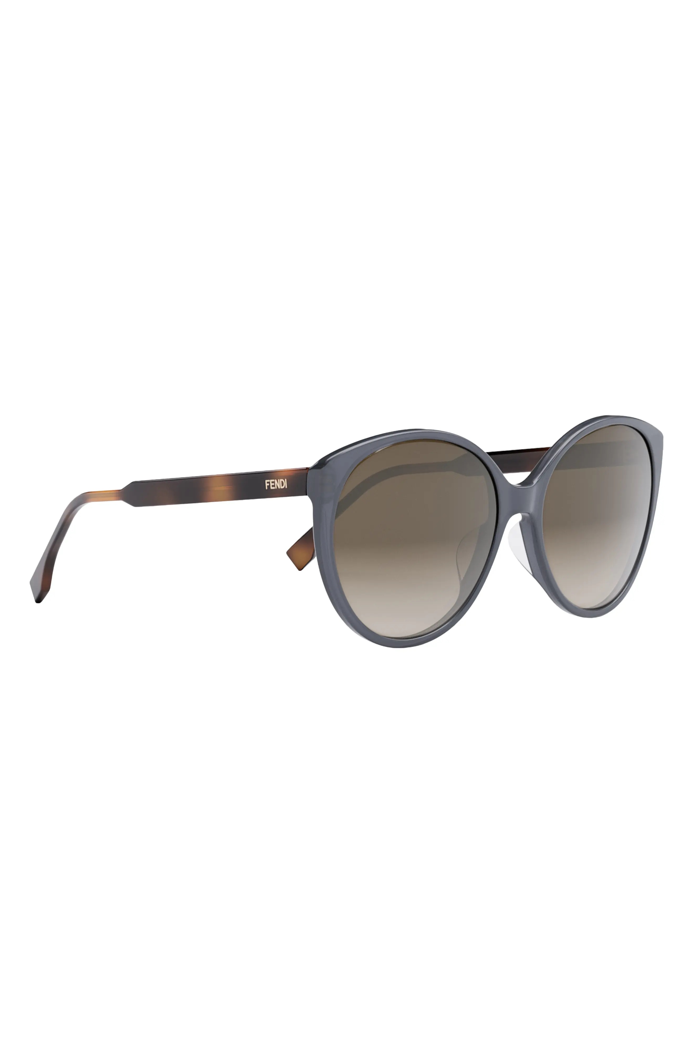 'Fendi Fine 59mm Round Sunglasses - 4