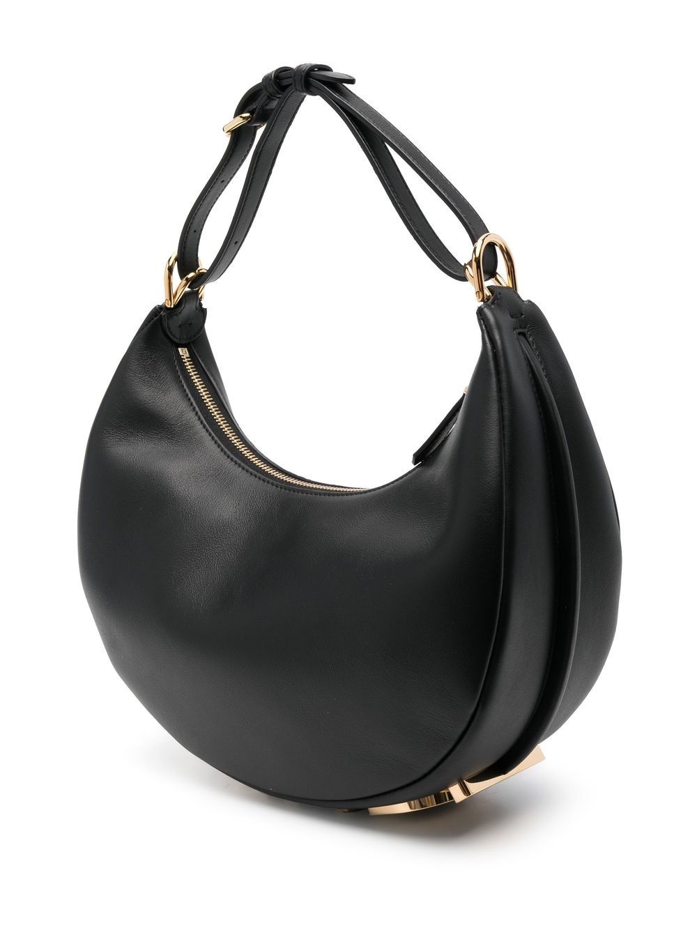 Fendigraphy leather shoulder bag - 4