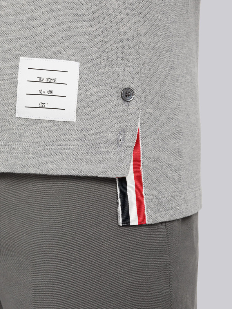 Classic Pique Stripe Short Sleeve Polo 6