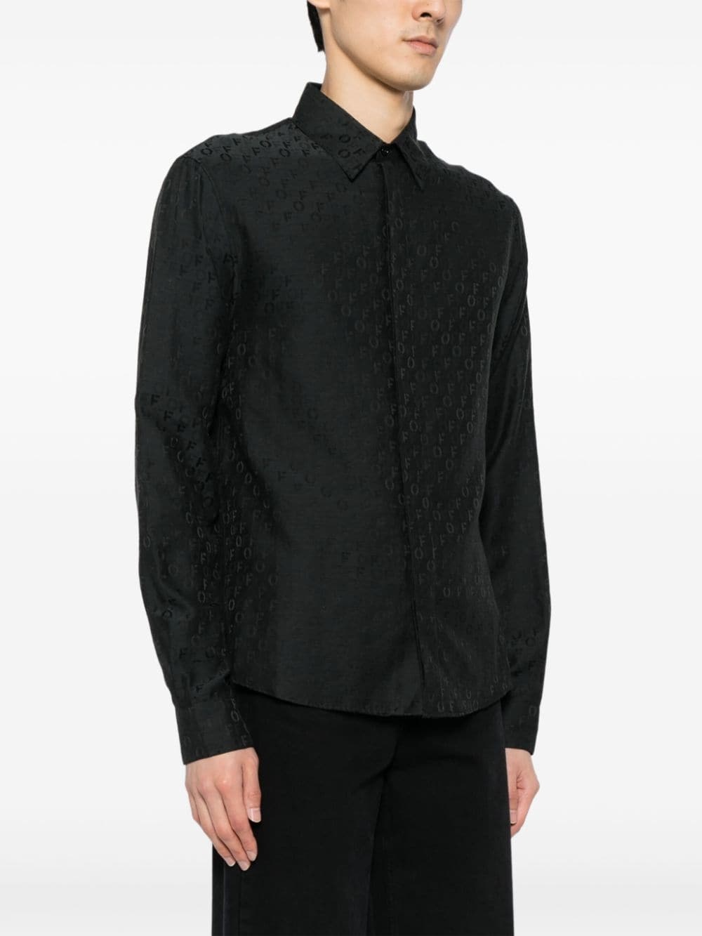 silk-cotton shirt - 3