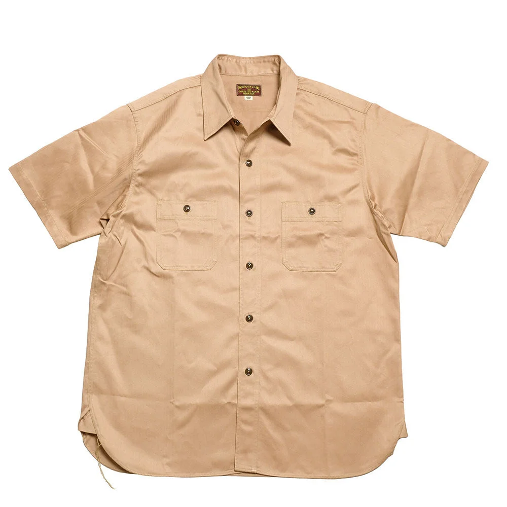 HERRINGBONE WORK SHIRTS - SHORT SLEEVE - BR39530 - 1