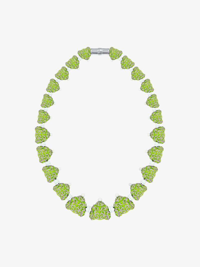 Givenchy CLOWN NECKLACE IN CRYTALS outlook