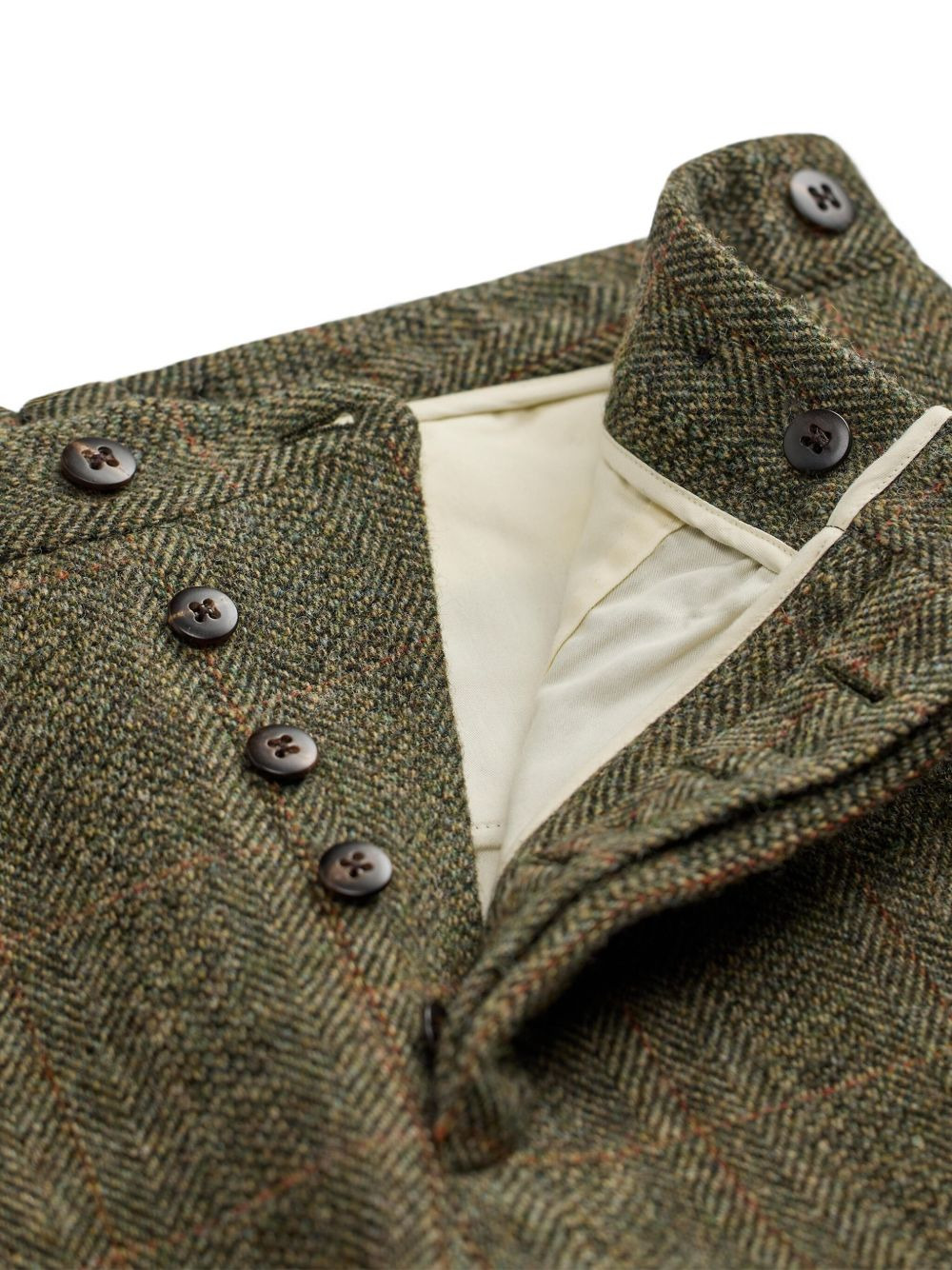 checked tailored trousers - 5