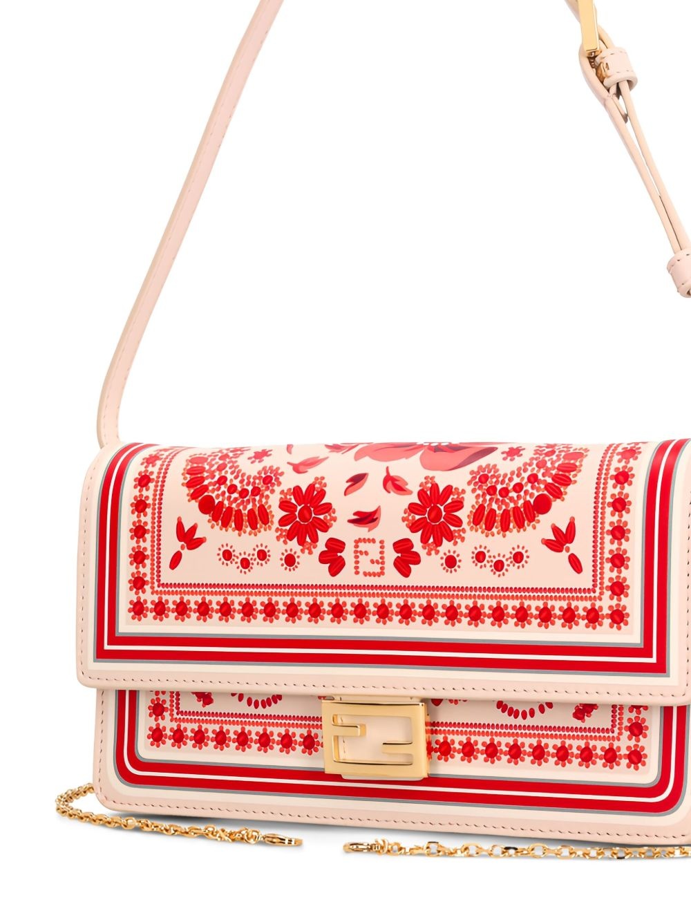 Wallet On Chain Baguette shoulder bag - 3