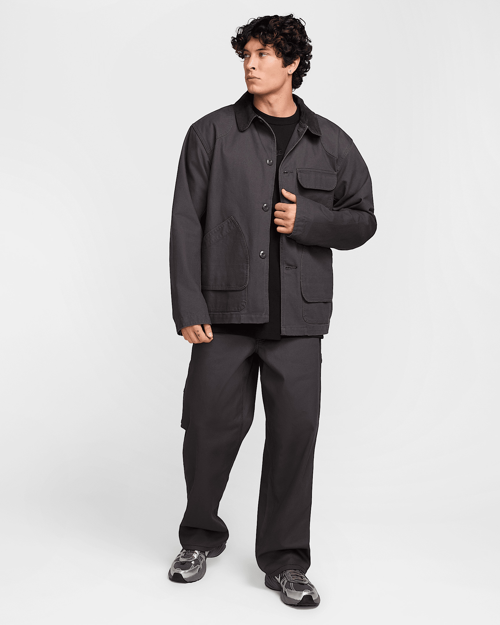 Nike Life Men's Flannel-Lined Barn Coat - 12