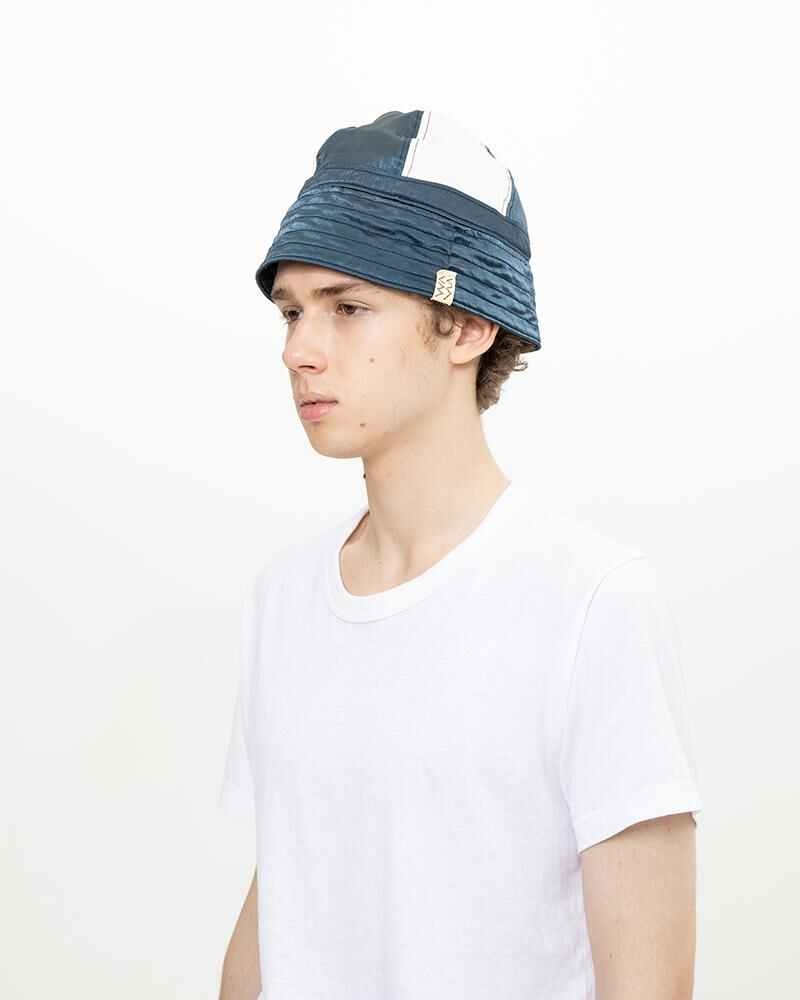 BUCKET CAP DMGD NAVY - 3