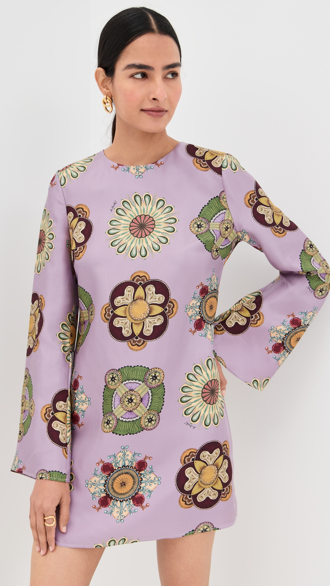 Supremes Swing Silk Twill Mini Dress - 6