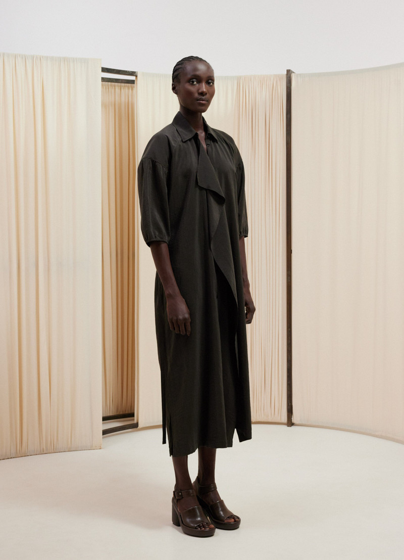 ASYMMETRICAL SHIRT DRESS 1