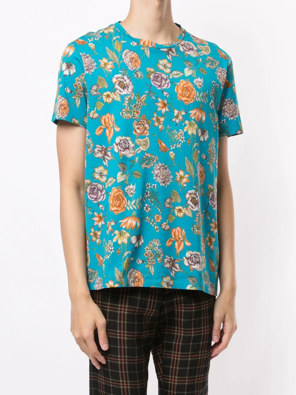 floral print t-shirt - 3