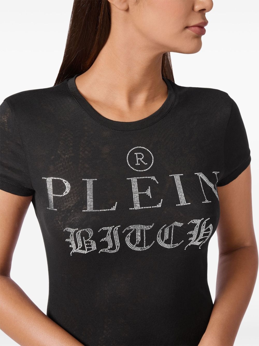 logo-embellished T-shirt - 5
