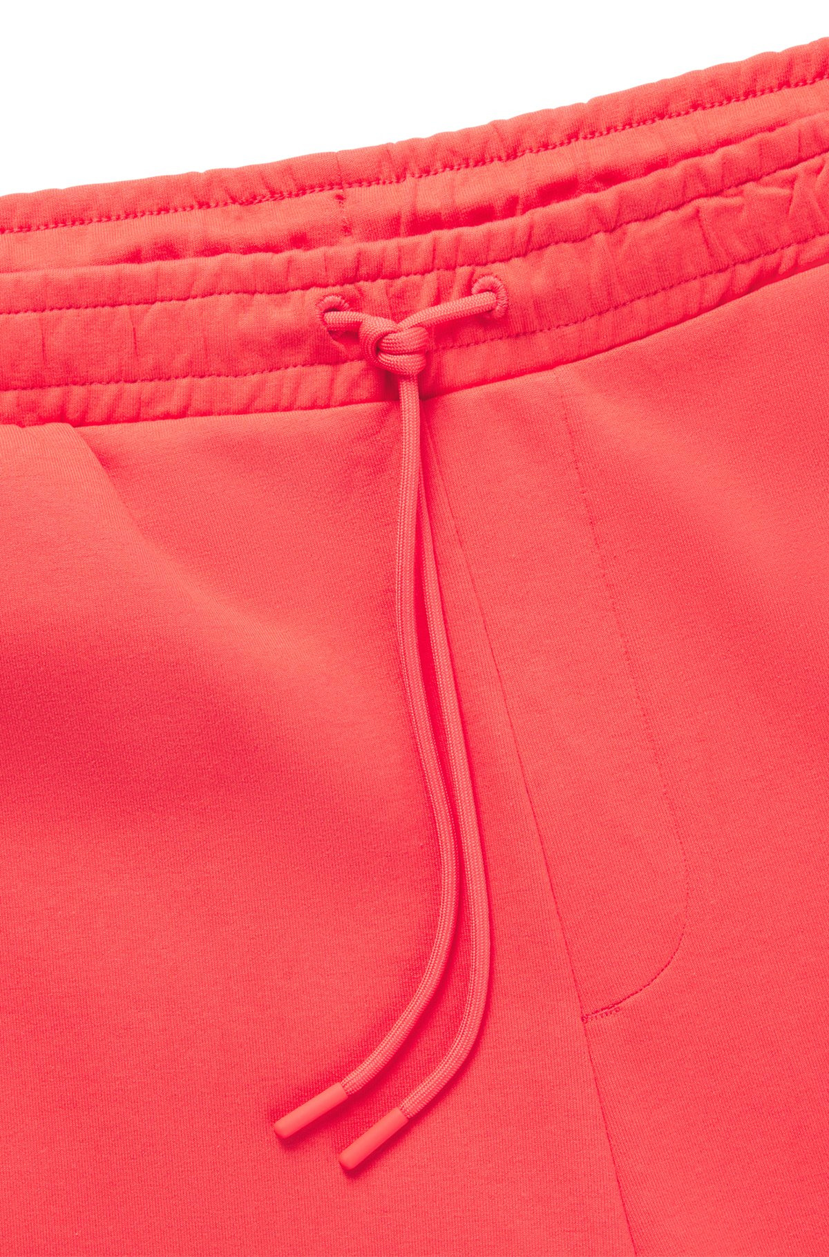 STRETCH-COTTON REGULAR-FIT SHORTS WITH SANDWICH LOGO - 6