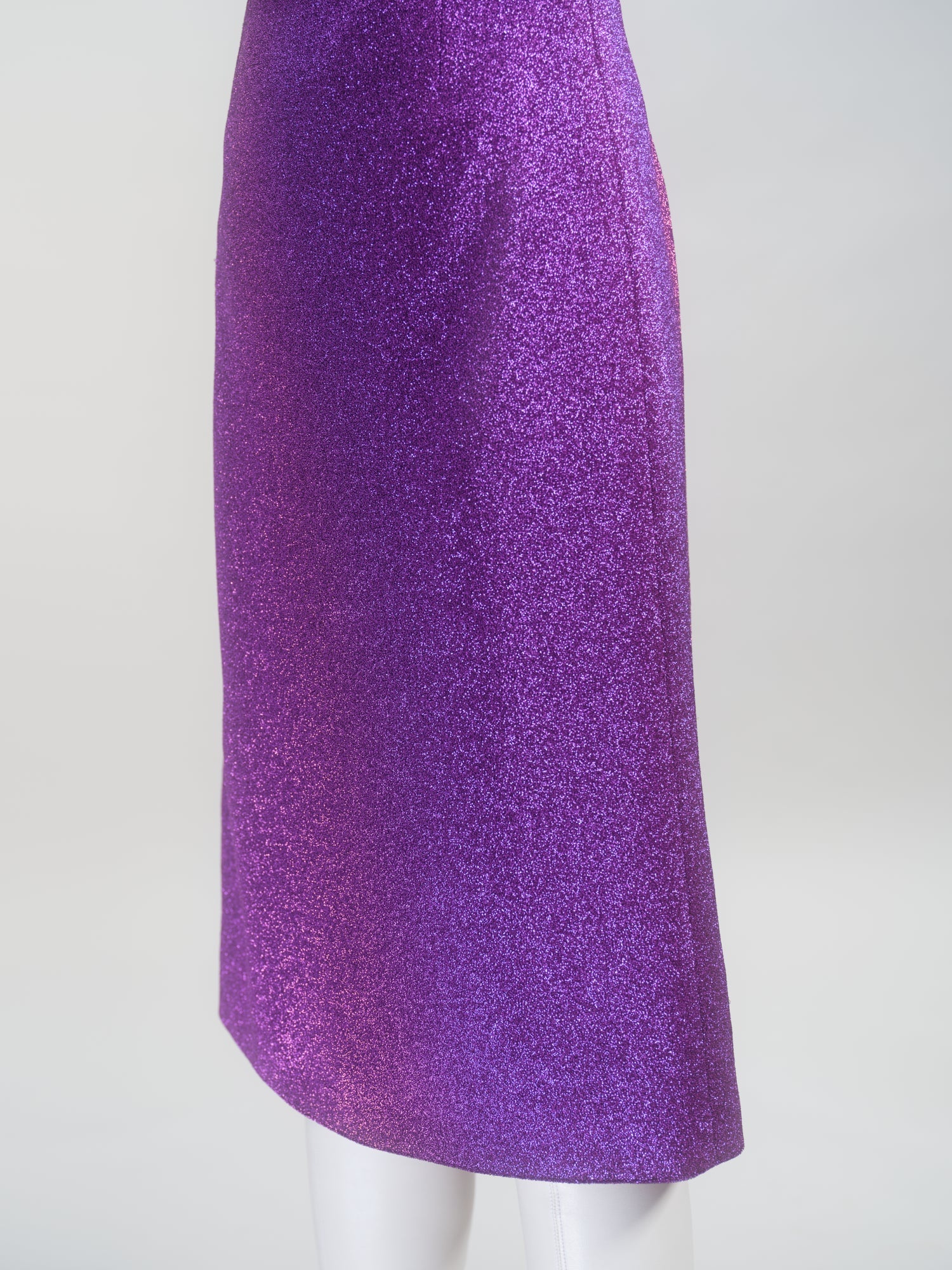 A-LINE GLITTER SKIRT - 5