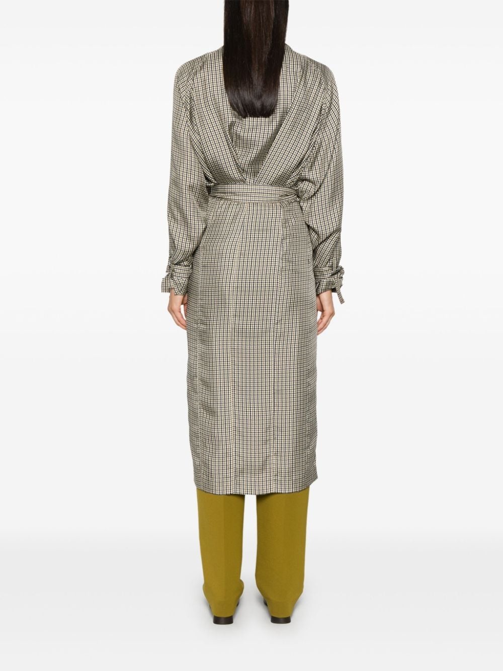 Checked Coolness midi dress - 4