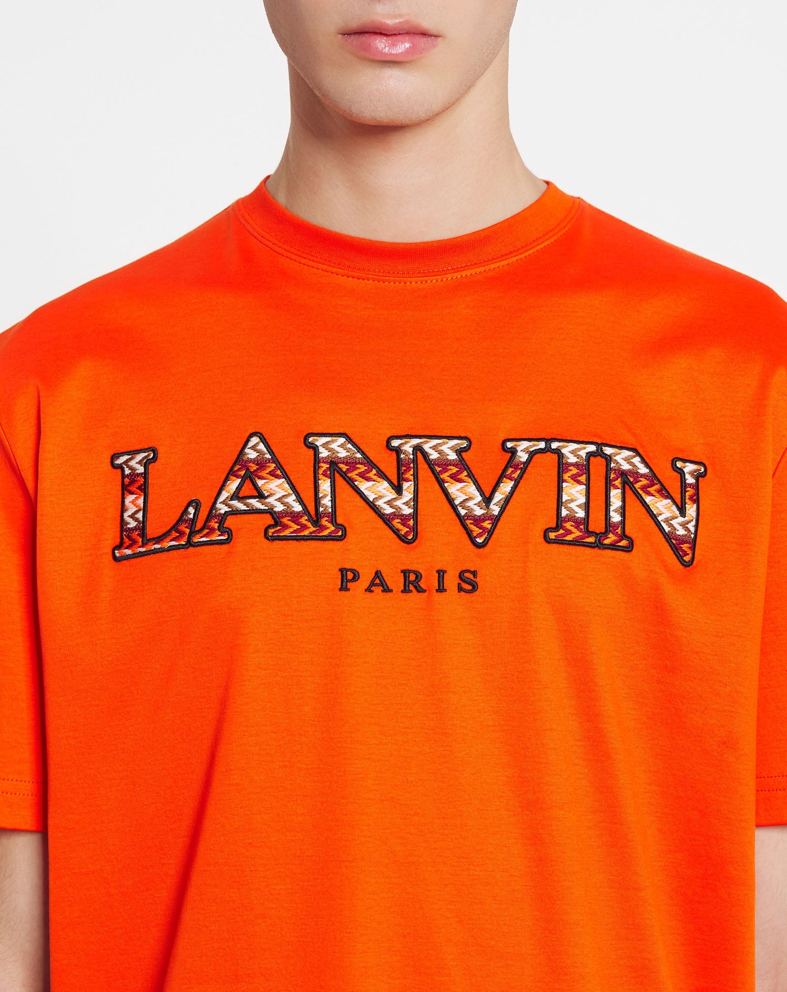 CLASSIC CURB EMBROIDERED T-SHIRT - 5