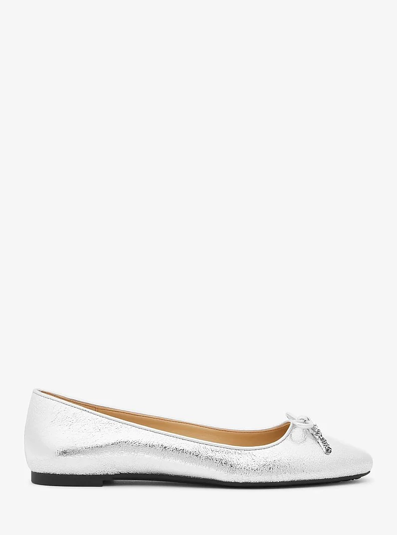 Nori Flex Metallic Leather Ballet Flat - 1