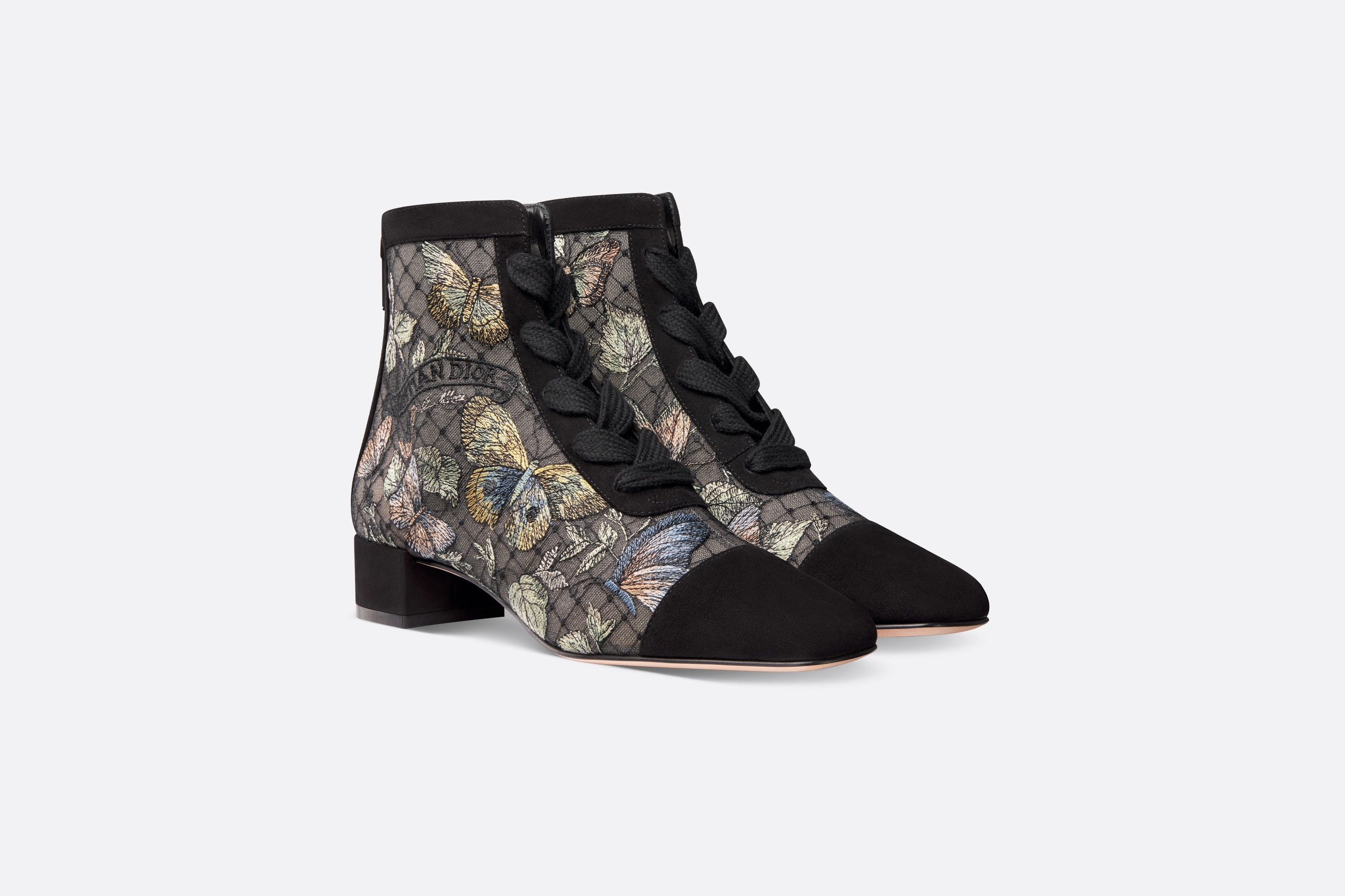 Dior Naughtily-D ヒールショートブーツ 中古・古着通販】Christian Dior (クリスチャン ディオール