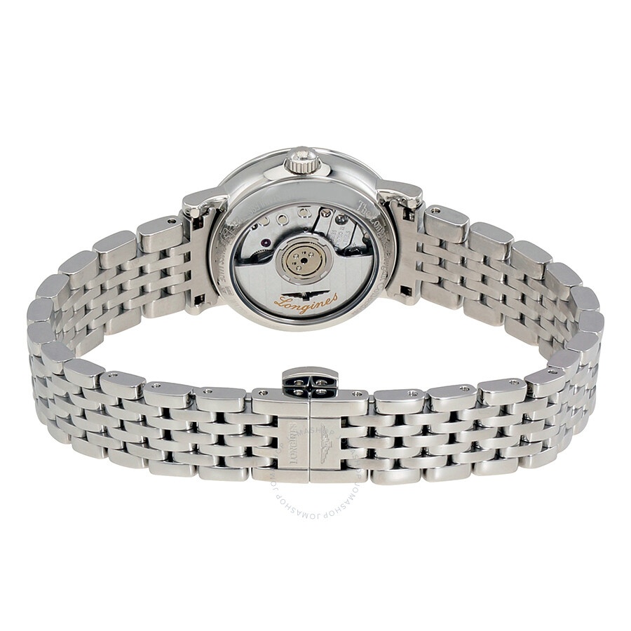 Longines Elegant Automatic Diamond Black Dial Ladies Watch L43094576 - 3