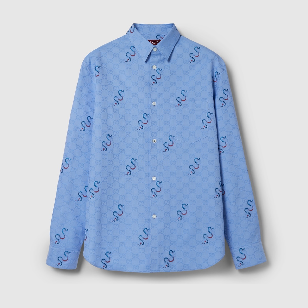 GG Oxford cotton shirt - 1