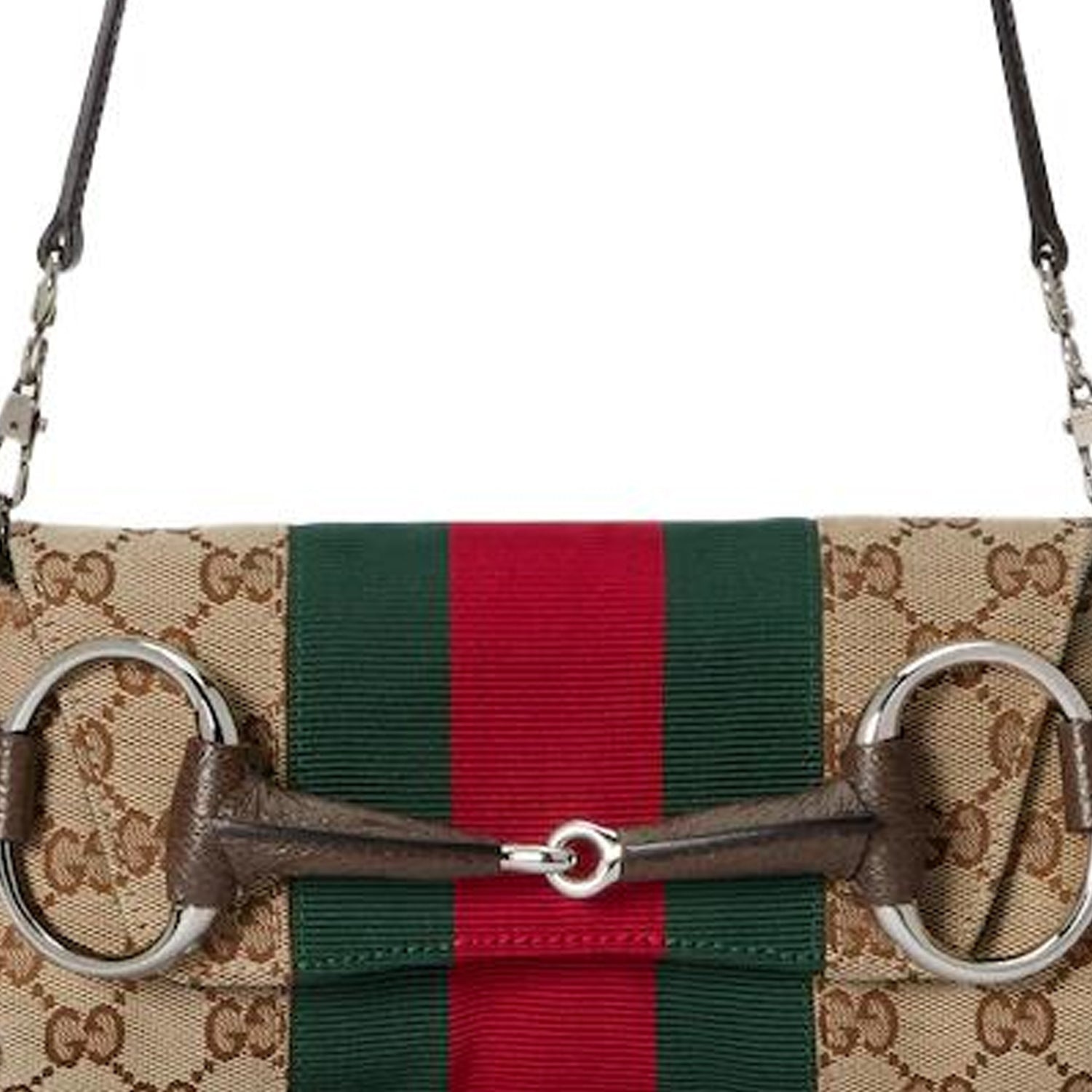 (WMNS) Gucci Horsebit Chain Small Shoulder Bag 'Being Ebony' 764339-FACM2-8747 - 9