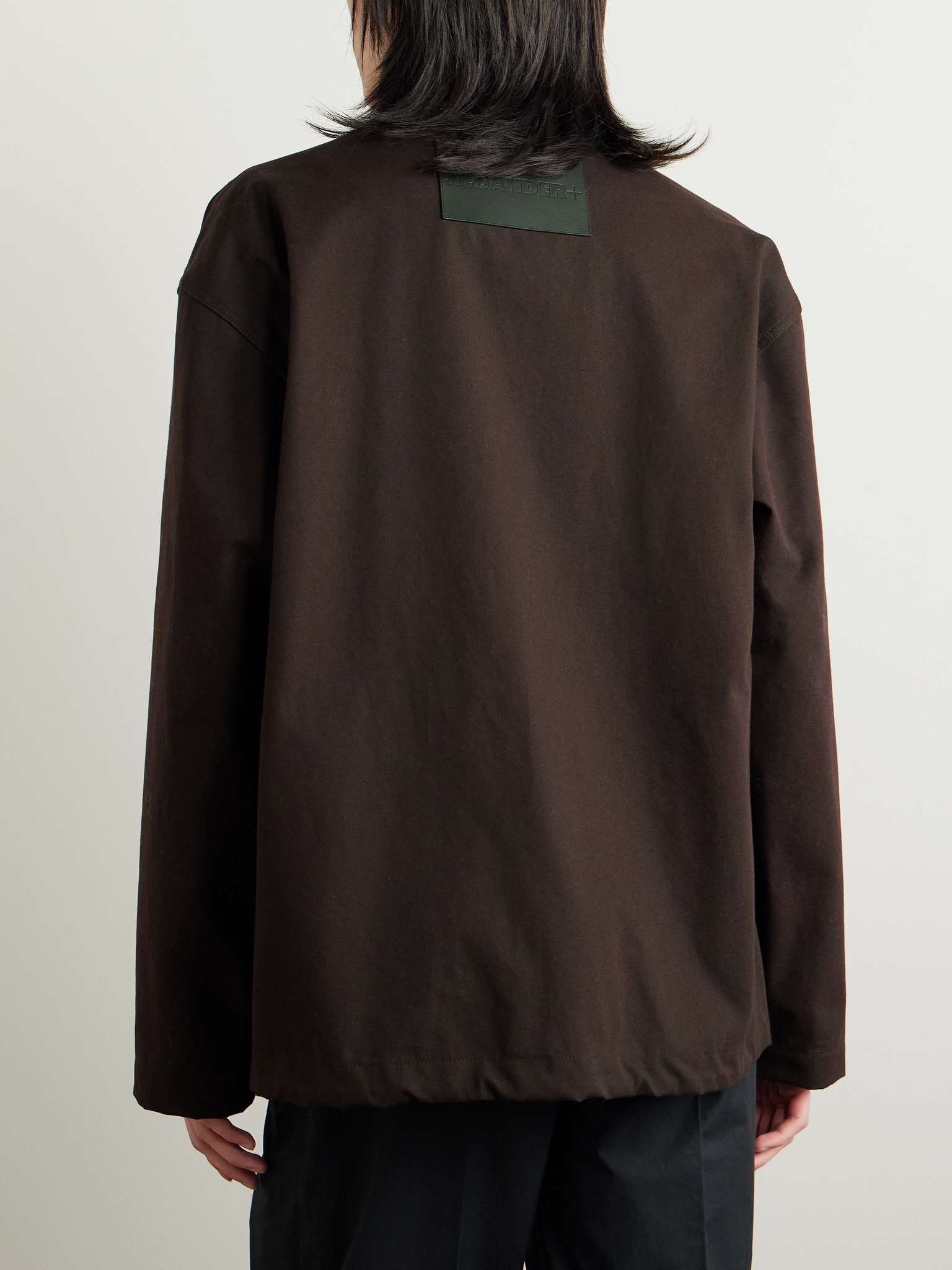 Organic Cotton-Canvas Blouson Jacket - 4