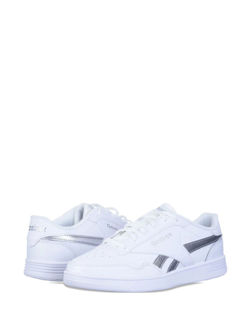 Reebok silver-stripe trainers outlook