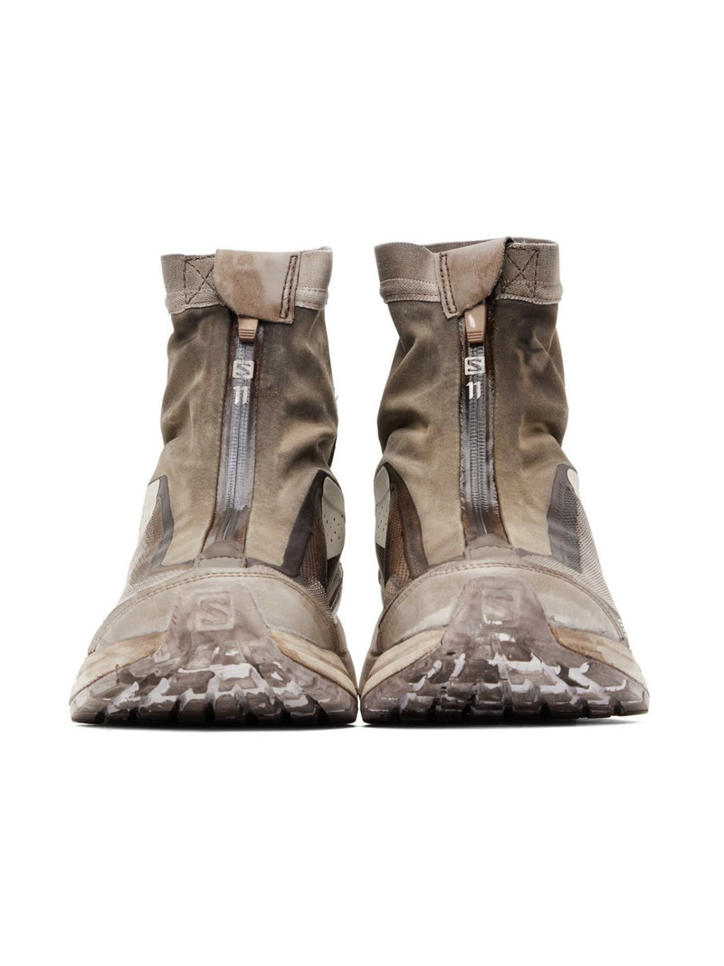 Taupe Salomon Edition Bamba 2 High Sneakers 2